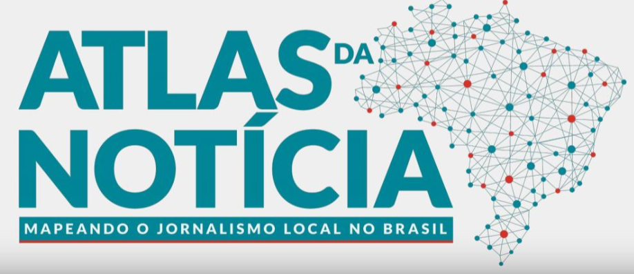 logomarca do Atlas da Notícia pela Editora Casa da Árvore