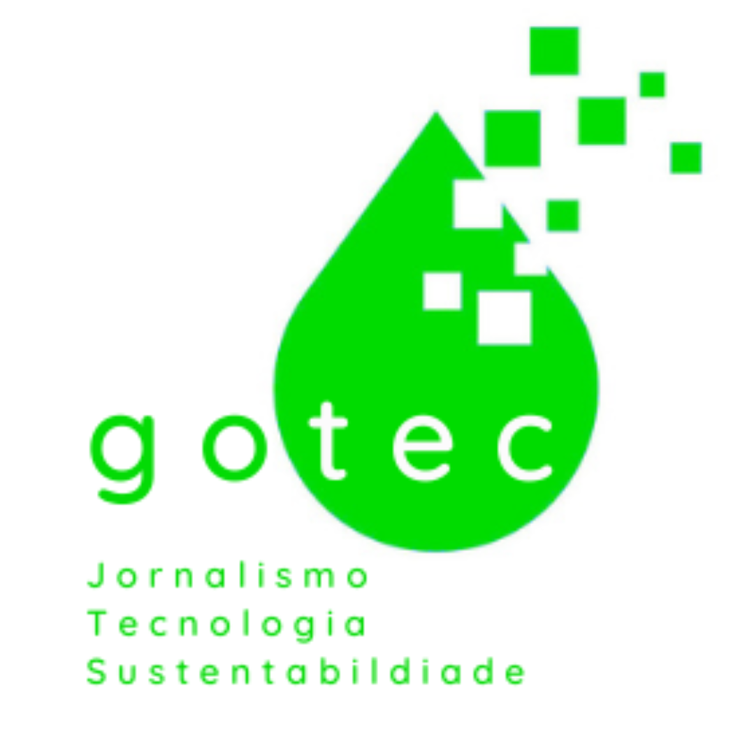 texto na imagem: gotec - jornalismo - tecnologia - sustentabilidade